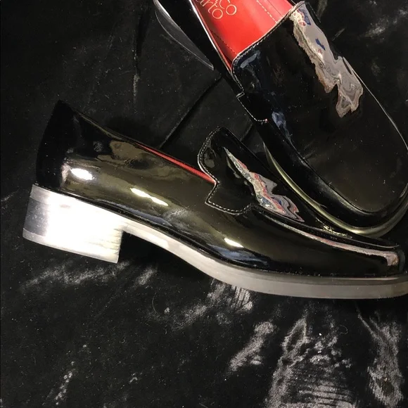Franco Sarto Womens Bocca patent leather loafers 7.5 - Picture 3 of 7